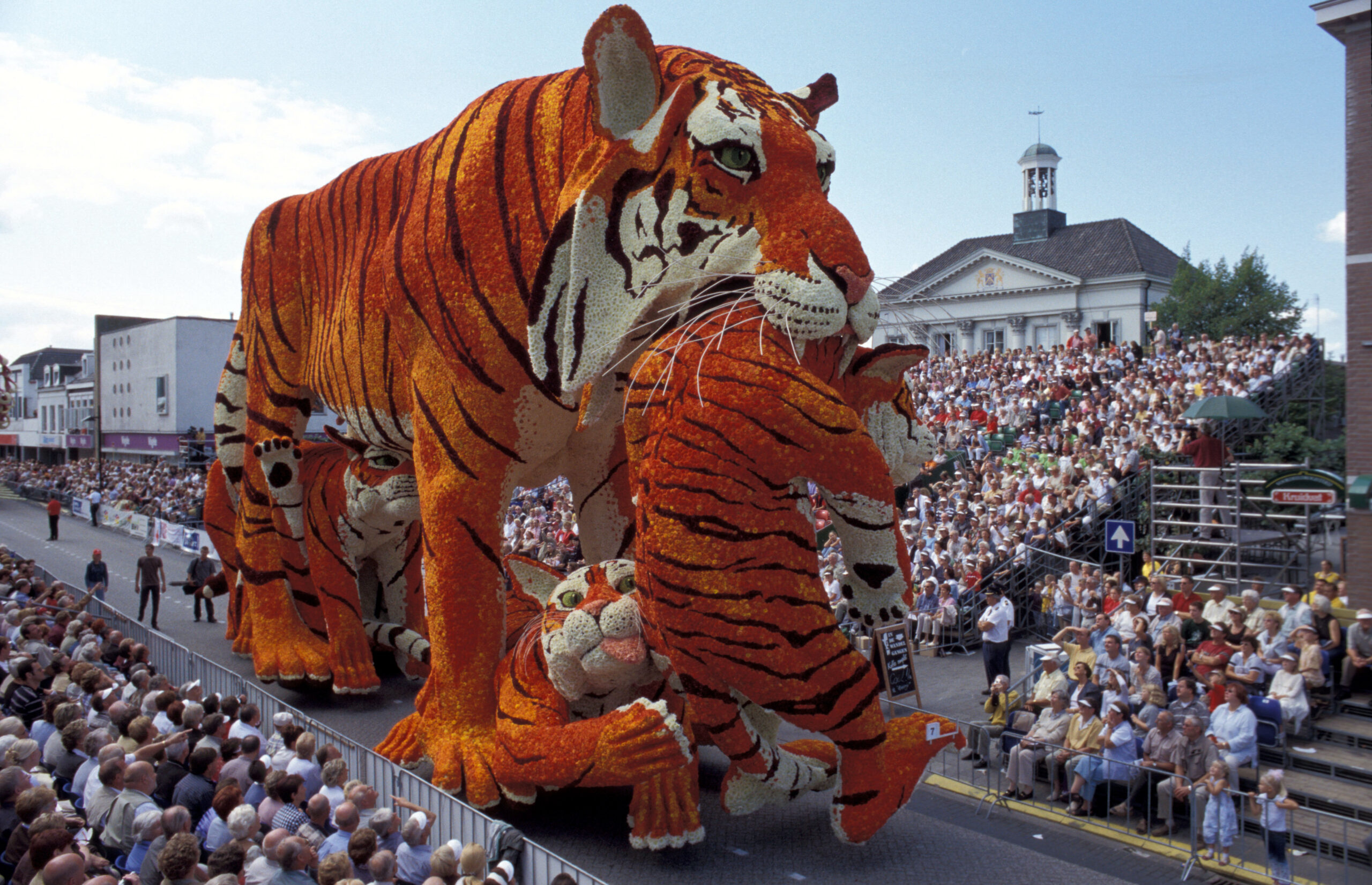 Bloemencorso_Zundert_2002_-_Moeders_kroost