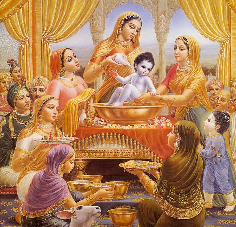 pesta-india-krishna-janmashtami-merayakan-kelahiran-dewa-krishna